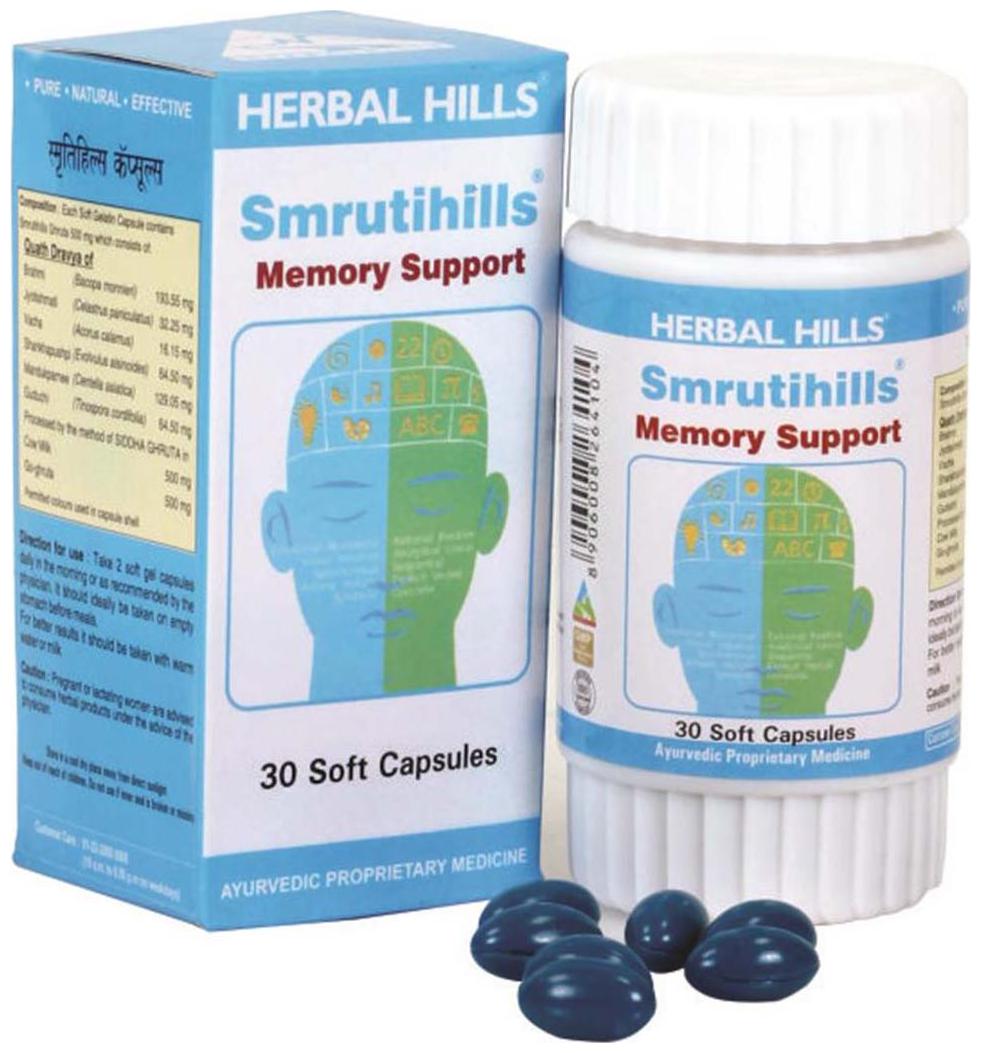 

Herbal Hills Smrutihills 30 Capsule