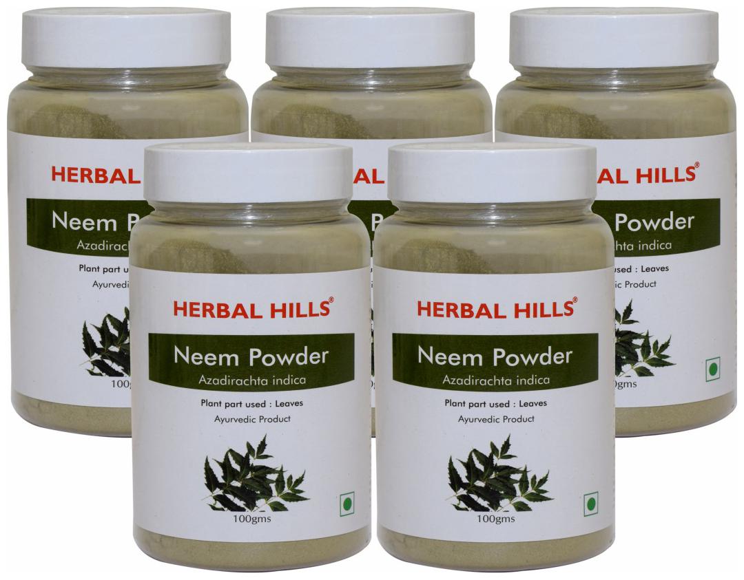 

Herbal Hills Neem patra powder - 100 g (Pack of 5)