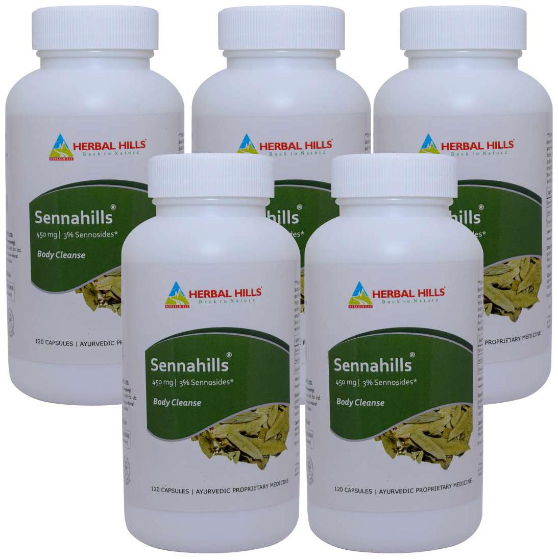 

Herbal Hills Sennahills 120 Capsule -Pack of 5