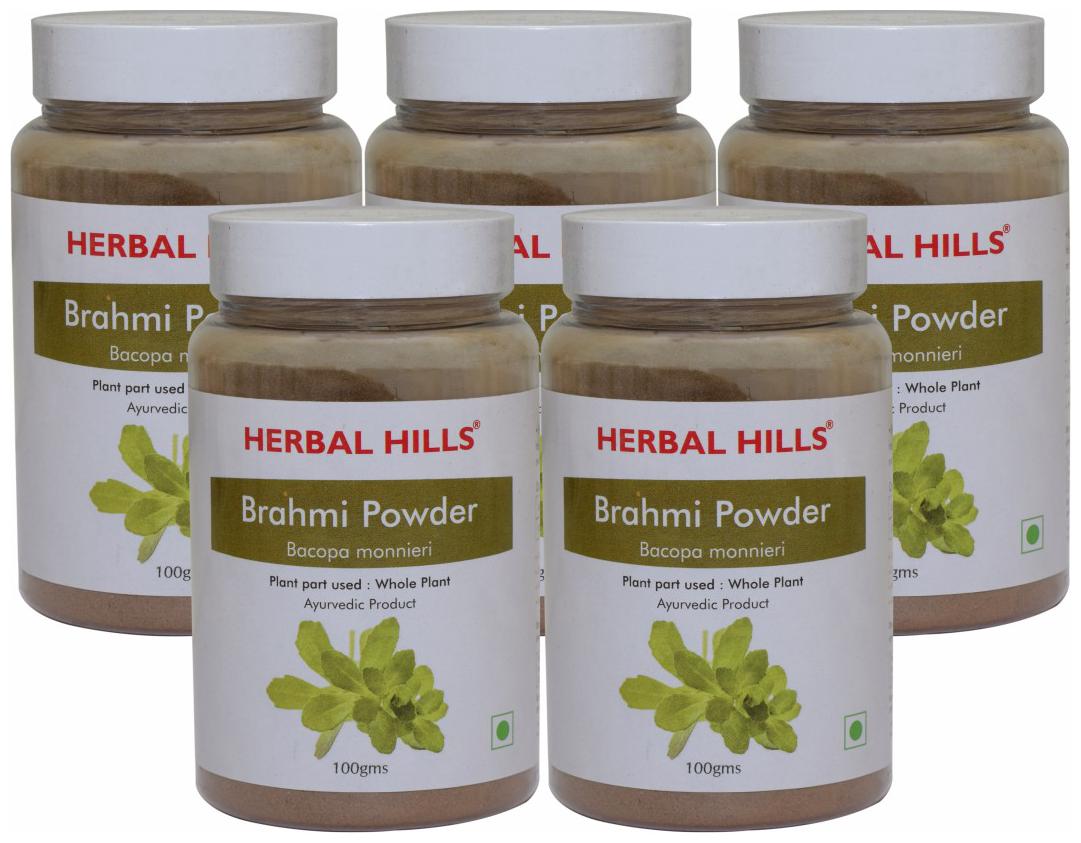 

Herbal Hills Brahmi Powder - 100 g (Pack of 5)
