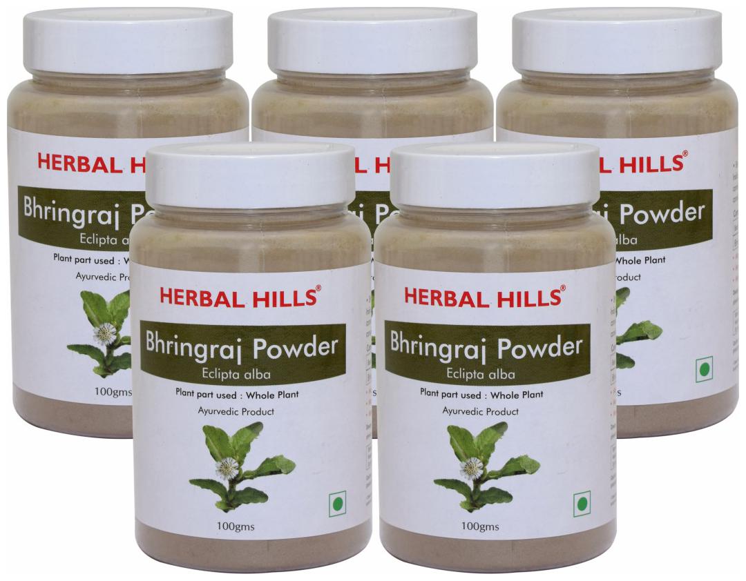 

Herbal Hills Bhringraj powder - 100 g (Pack of 5)
