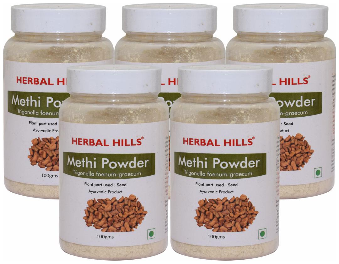 

Herbal Hills Methi Seed Powder - 100 g (Pack of 5)