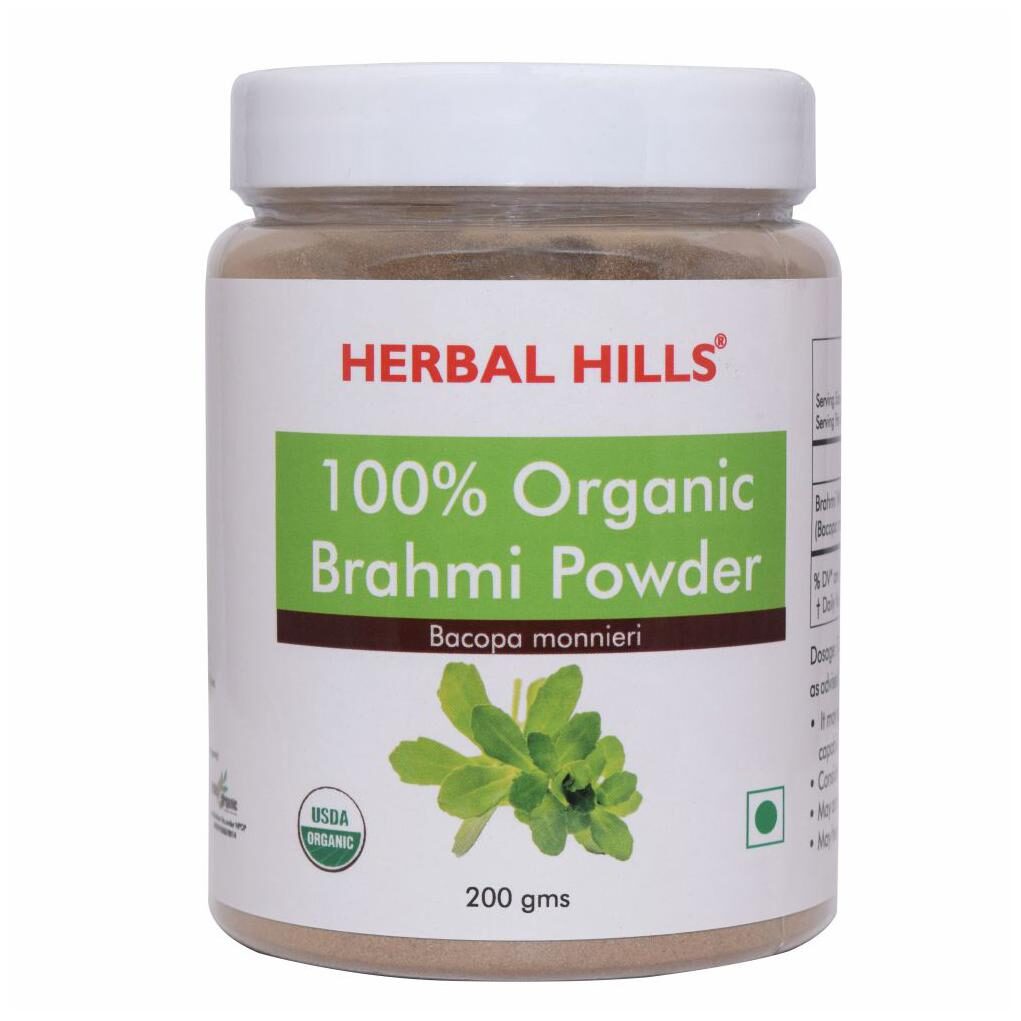 

Herbal Hills Organic Brahmi Powder 200g