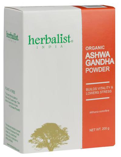 

Herbalist Organic Powder - Ashwagandha 200 g