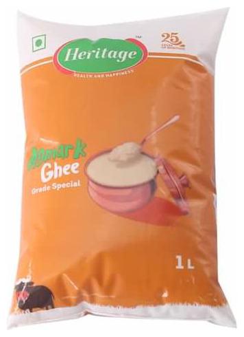 

Heritage Buffalo Ghee - Special Grade with Milk Fat 1000 ml