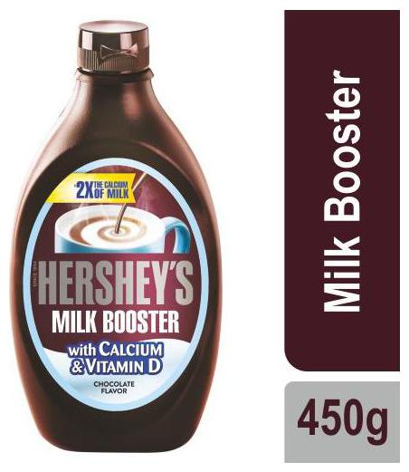 

Hershey S Milk Booster With Calcium Vit D Syrup 450 g