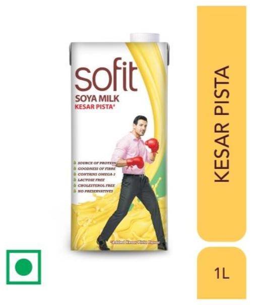 

Sofit Soya Milk Kesar Pista 1 L