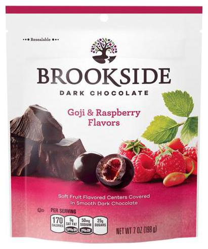 

Hersheys Brookside Dark Chocolate - Goji Raspberry Flavours 198 g