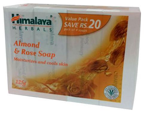 

Himalaya Almond Rose Soap Value Pack 125 g (Pack of 4 Save Rs 20 -)