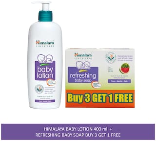 Buy Himalaya Baby Combo Pack Buy 3 Get 1 Baby Soap Free And 1 Baby Lotion Pack Of 4 Online At Low Prices In India Paytmmall Com