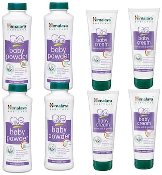 Buy Himalaya Baby Powder 400g Set Of 4 Baby Cream 400ml Set Of 4 Pack Of 8 Online At Low Prices In India Paytmmall Com