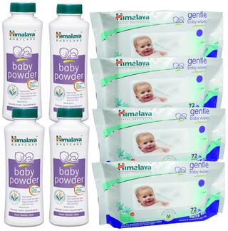 Buy Himalaya Baby Powder 400g Pack Of 4 Gentle Baby Wipes 72 Pack Of 4 Pack Of 8 Online At Low Prices In India Paytmmall Com
