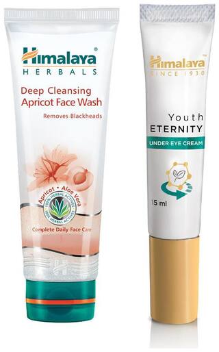 Buy Himalaya Deep Cleansing Apricot Face Wash 100ml And Himalaya Youth Eternity Under Eye Cream 15ml Pack Of 2 Online At Low Prices In India Paytmmall Com
