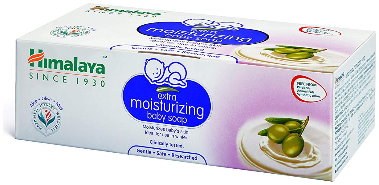 

Himalaya Extra Moisturizing Baby Soap 125g (Pack of 6)