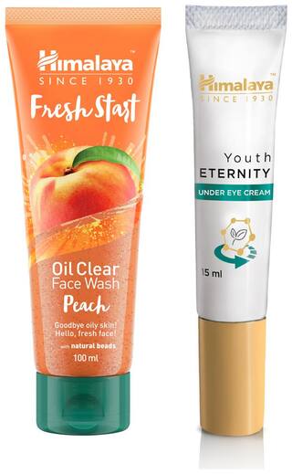Buy Himalaya Fresh Start Oil Clear Peach Face Wash 100ml And Himalaya Youth Eternity Under Eye Cream 15ml Online At Low Prices In India Paytmmall Com