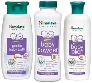 Buy Himalaya Gentle Baby Bath 100 Ml Baby Powder 100 G Baby Lotion 100 Ml Pack Of 3 Online At Low Prices In India Paytmmall Com