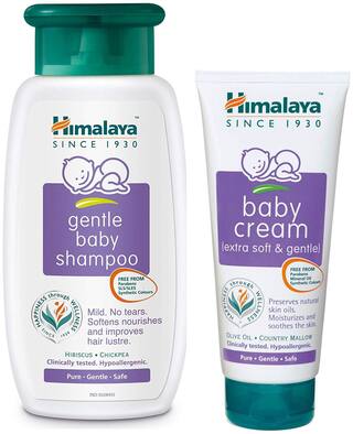 Buy Himalaya Gentle Baby Shampoo 200 Ml Baby Cream 100 Ml Pack Of 2 Online At Low Prices In India Paytmmall Com