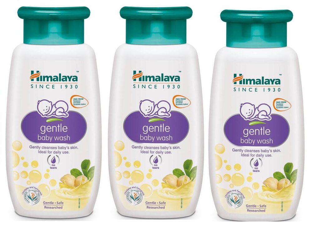 

Himalaya Gentle Baby Wash - 100 ml (Pack of 3)