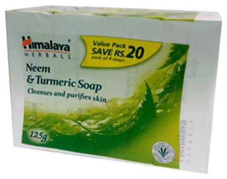 

Himalaya Neem Turmeric Soap Value Pack 125 g (Pack of 4 Save Rs 20 -)