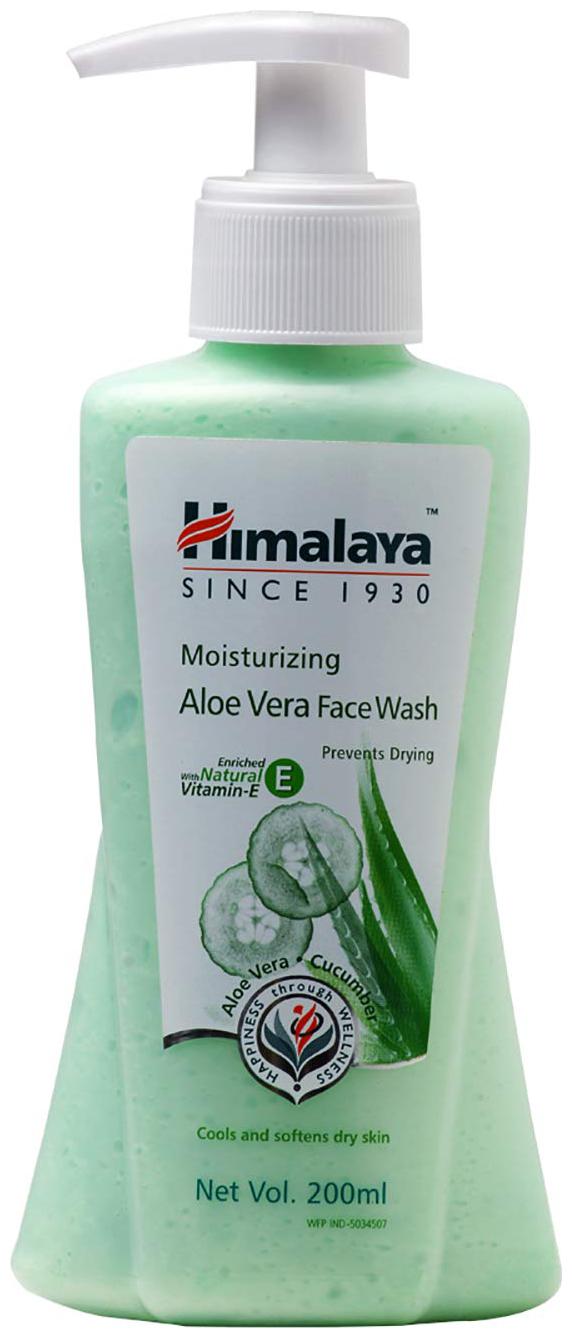 

Himalaya PERSONAL CARE FACE CARE Moisturizing Aloe Vera Face Wash 200 ml (Pack Of 1)