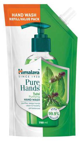 

Himalaya Pure Hands Purifying Tulsi Hand Wash 750 ml