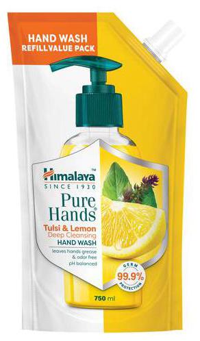 

Himalaya Pure Hands Deep Cleansing Hand Wash - Tulsi Lemon 750 ml