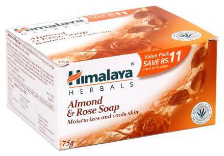 

Himalaya Soap - Almond Rose 75 g