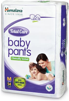 Buy Himalaya Total Care Medium Size Baby Pants 54 Count M Online At Low Prices In India Paytmmall Com