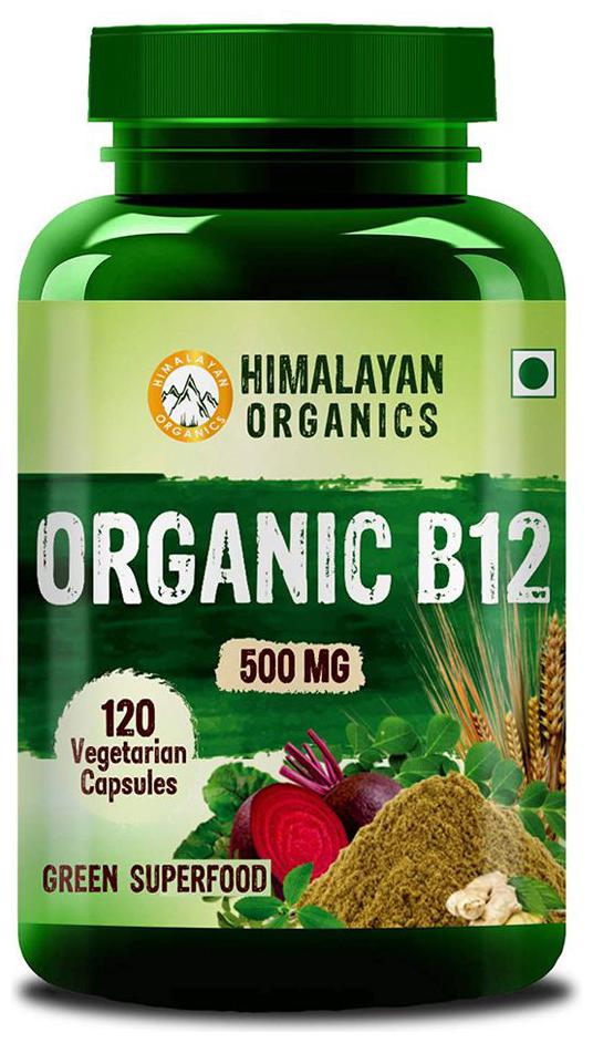 

Himalayan Organics Vitamin B12 (120 Capsules)