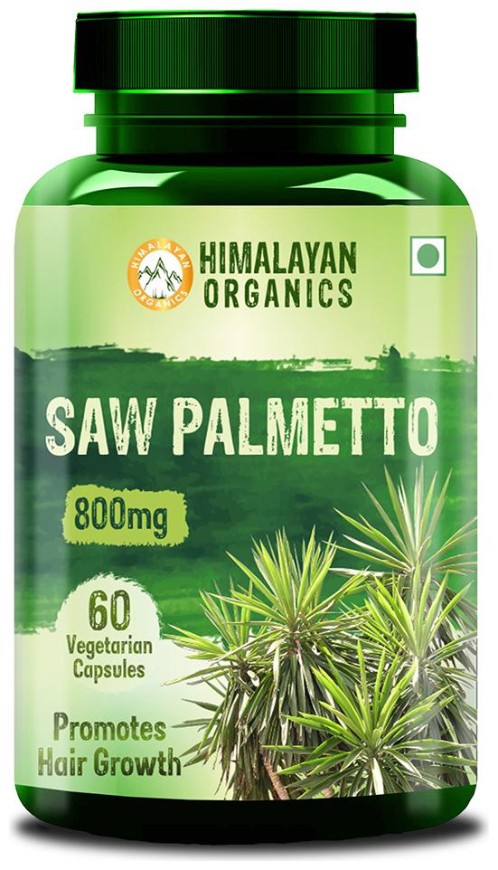

Himalayan Organics Saw Palmetto Extract Capsules for Hair Growth 800Mg 60 Veg Capsules (1)