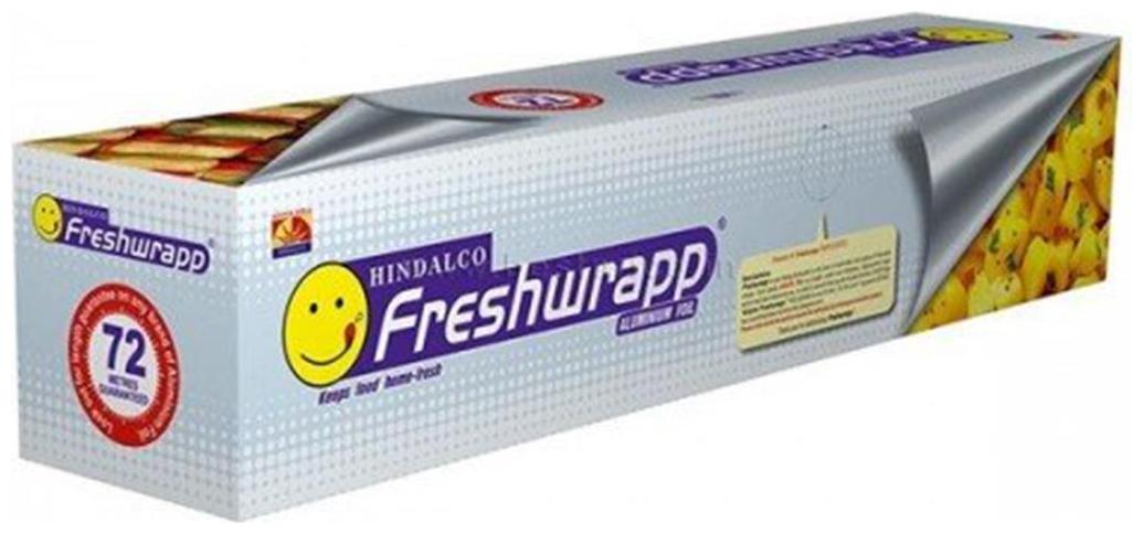 

Hindalco Freshwrapp - Aluminium Foil 72 m