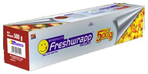 

Hindalco Freshwrapp - Net Box Aluminium Foil 500 g