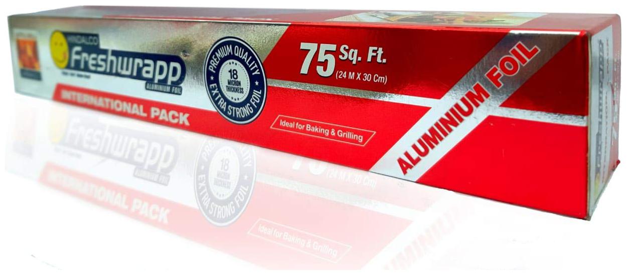 

Hindalco Freshwrapp Premium Foils International (24 Meter) (Pack of 3)