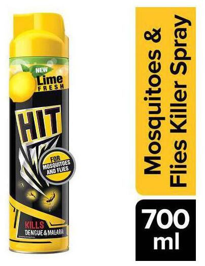 

HIT Mosquito Fly Killer Spray - Lime Fragrance 700 ml