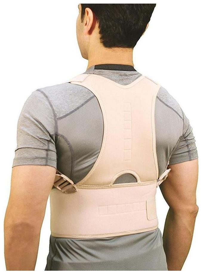 

Honestystore Magnetic Posture Corrector Clavicle Support Shoulder Brace to Help Align Rounded Shoulders Correction Straighten Upper Back Slouching Corrective for Neck Thoracic Pain Relief
