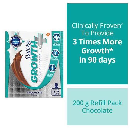 

Horlicks Health Drink - Growth Nutrition Chocolate 200 g