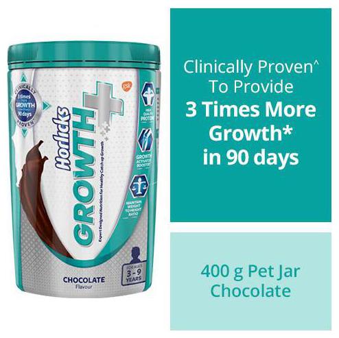 

Horlicks Health Drink Growth Chocolate 400 g