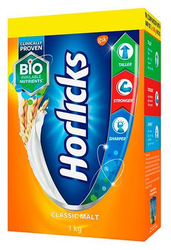 

Horlicks Health Nutrition Drink Classic Malt 1 kg