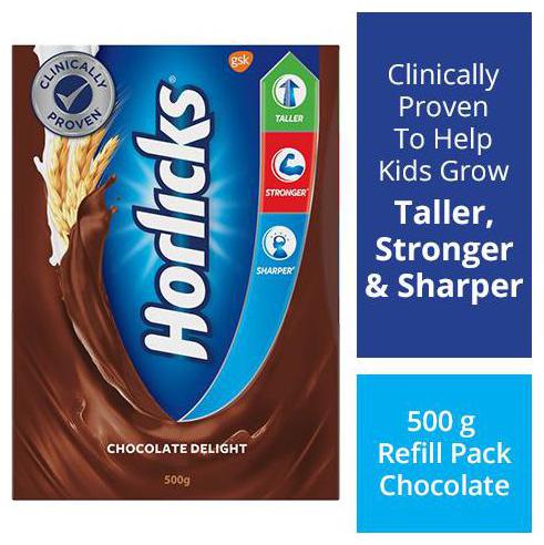 

Horlicks Health Nutrition Drink Chocolate Flavour 500 g
