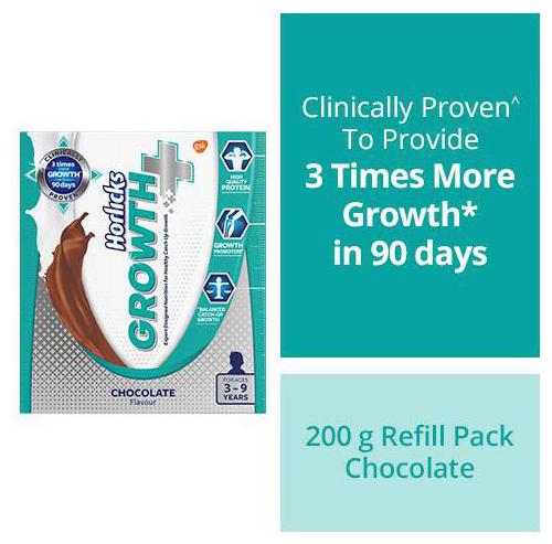 

Horlicks Health Drink - Growth Nutrition Chocolate 200 g