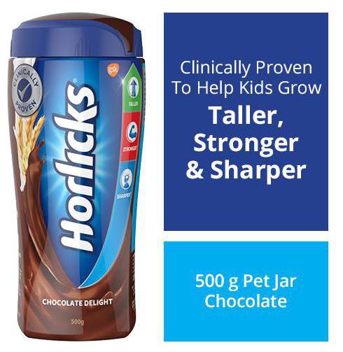 

Horlicks Health Nutrition Drink Chocolate Flavour 500 g