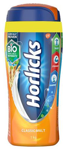 

Horlicks Health Nutrition Drink Classic Malt 1 kg