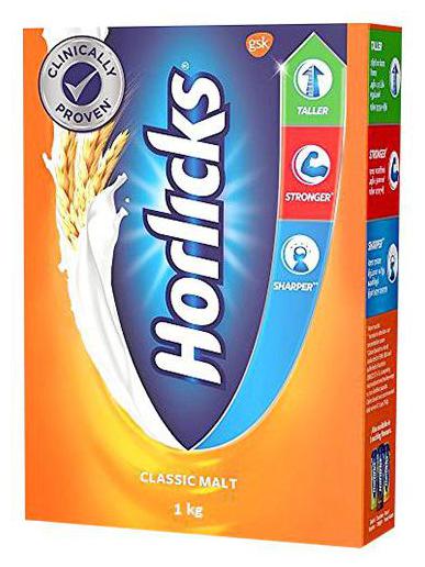 

Horlicks Health Nutrition Drink Classic Malt 1 kg