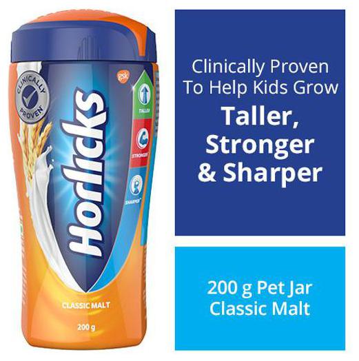 

Horlicks Health Nutrition Drink Classic Malt 200 g