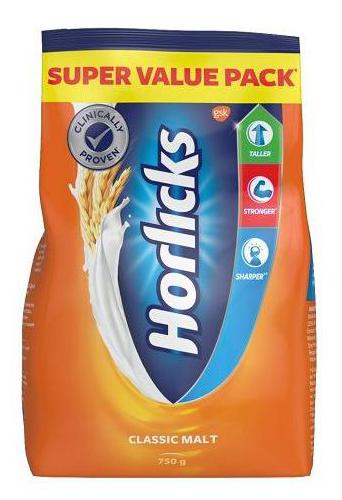 

Horlicks Health Nutrition Drink Classic Malt 750 g