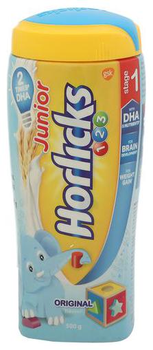 

Horlicks Junior Health Nutrition Drink - Original Flavour Stage 1 (500 g)