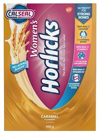 

Horlicks Women s Health Nutrition Drink Caramel Flavour 400 g