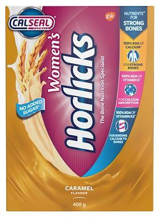 

Horlicks Women s Health Nutrition Drink Caramel Flavour 400 g