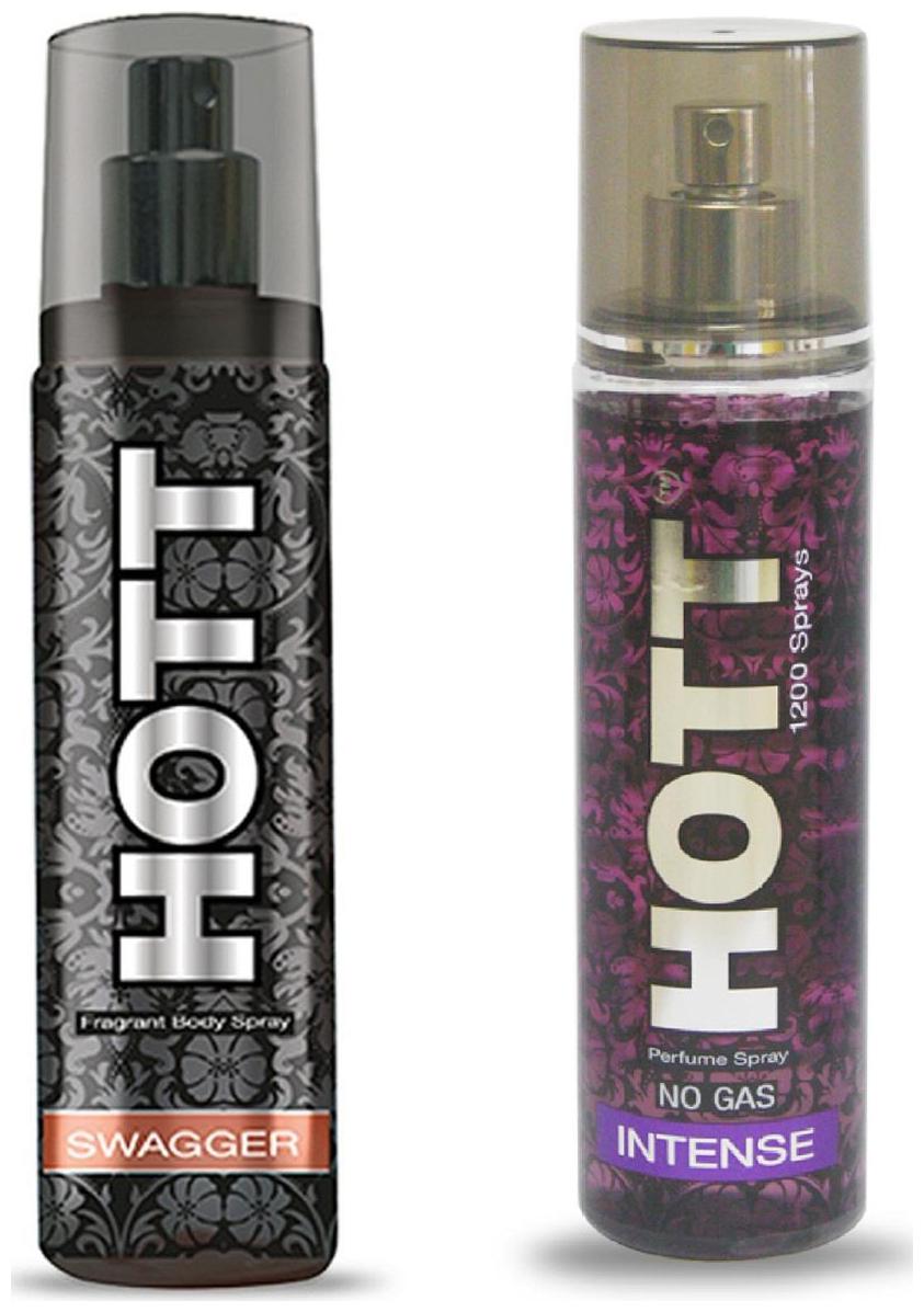 

HOTT SWAGGER INTENSE No Gas Perfume Spray for Men (Pack of 2) (135ml each)