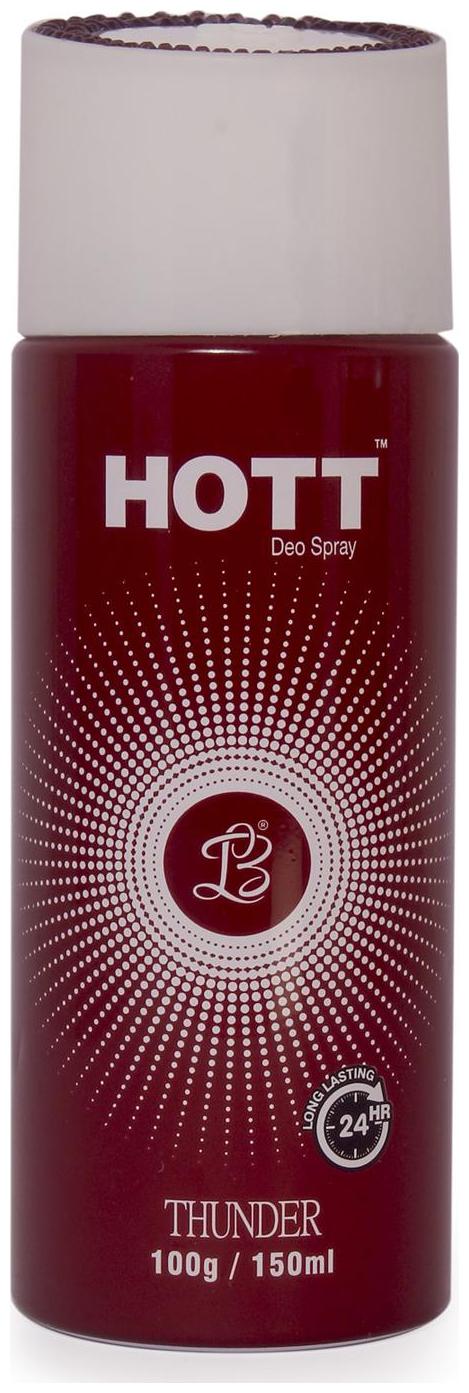 

HOTT THUNDER Gas Deodorant for Men 150ml